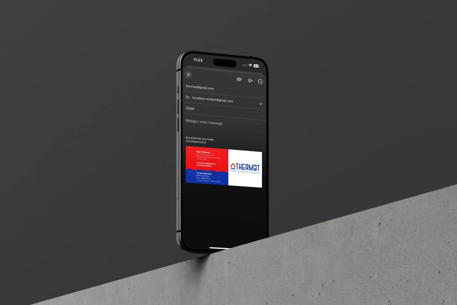 SIGNATURE MAIL THERMAT